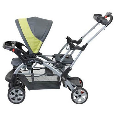 Baby Trend Sit N Stand Inline Double Baby Stroller - Carbon - Lightly Used