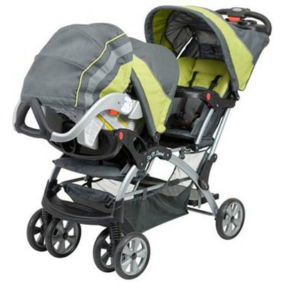 Baby Trend Sit N Stand Inline Double Baby Stroller - Carbon | SS76710 (Open Box)