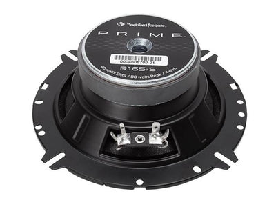 2) ROCKFORD FOSGATE R165-S 6.5" 80 Watt 2-Way Prime Series Car Component System