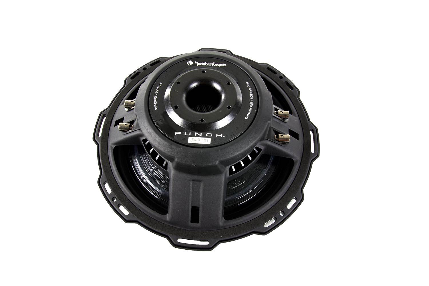 ROCKFORD FOSGATE 12" 800W Car Shallow/Slim Audio Subwoofer Sub P3SD212 (Used)