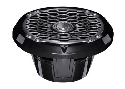 2) ROCKFORD FOSGATE M282B 8" 200W Black 2-Way Full-Range Marine/Boat Speakers