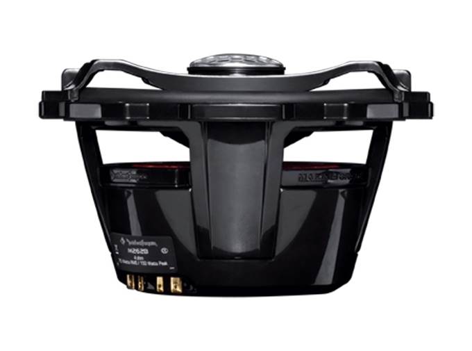 2) ROCKFORD FOSGATE M282B 8" 200W Black 2-Way Full-Range Marine/Boat Speakers