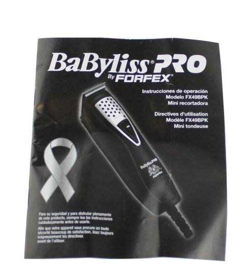 Babyliss Forfex Electric Corded Womens Pro Hair Trimmer - Missing Box