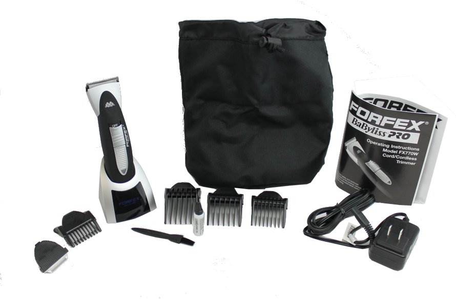 Babyliss FORFEX FX770W Pro Electric Cordless Mens Beard Hair Trimmer - Open Box