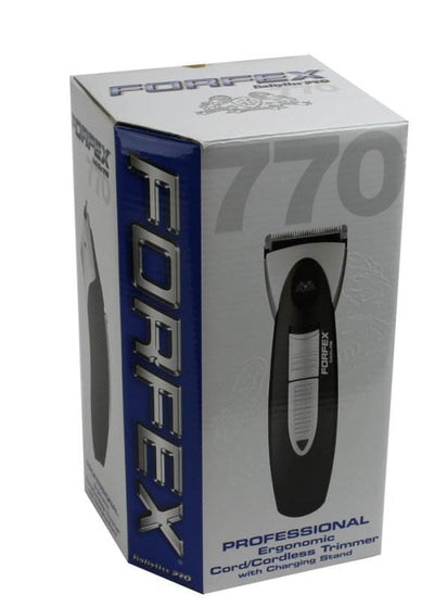 Babyliss FORFEX FX770W Pro Electric Cordless Mens Beard Hair Trimmer - Open Box