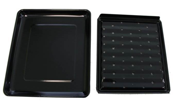 DeLonghi 1400W 0.5 cu. ft 6 Slice Toaster/Oven w/Broiler Non Stick -Broken Timer