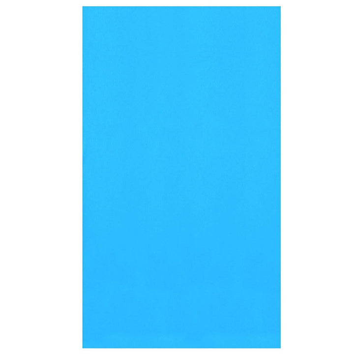 Swimline 15' Round Above Ground Swimming Pool Overlap Liner, Solid Blue - VMInnovations