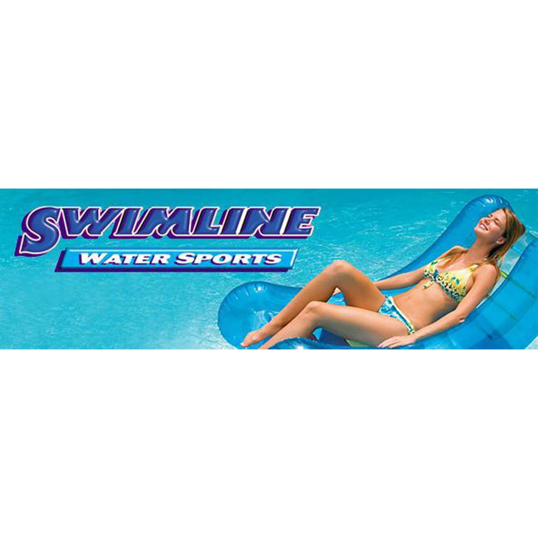 Swimline 18' Blue Above Ground Swimming Pool Overlap Liner (Open Box) (6 Pack) - VMInnovations