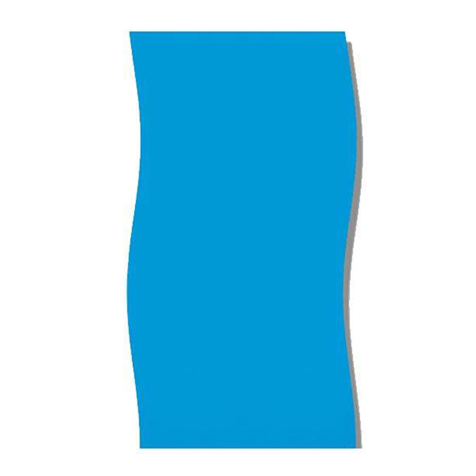 Swimline 21' Solid Blue Round Above Ground Swimming Pool Overlap Liner (Used) - VMInnovations