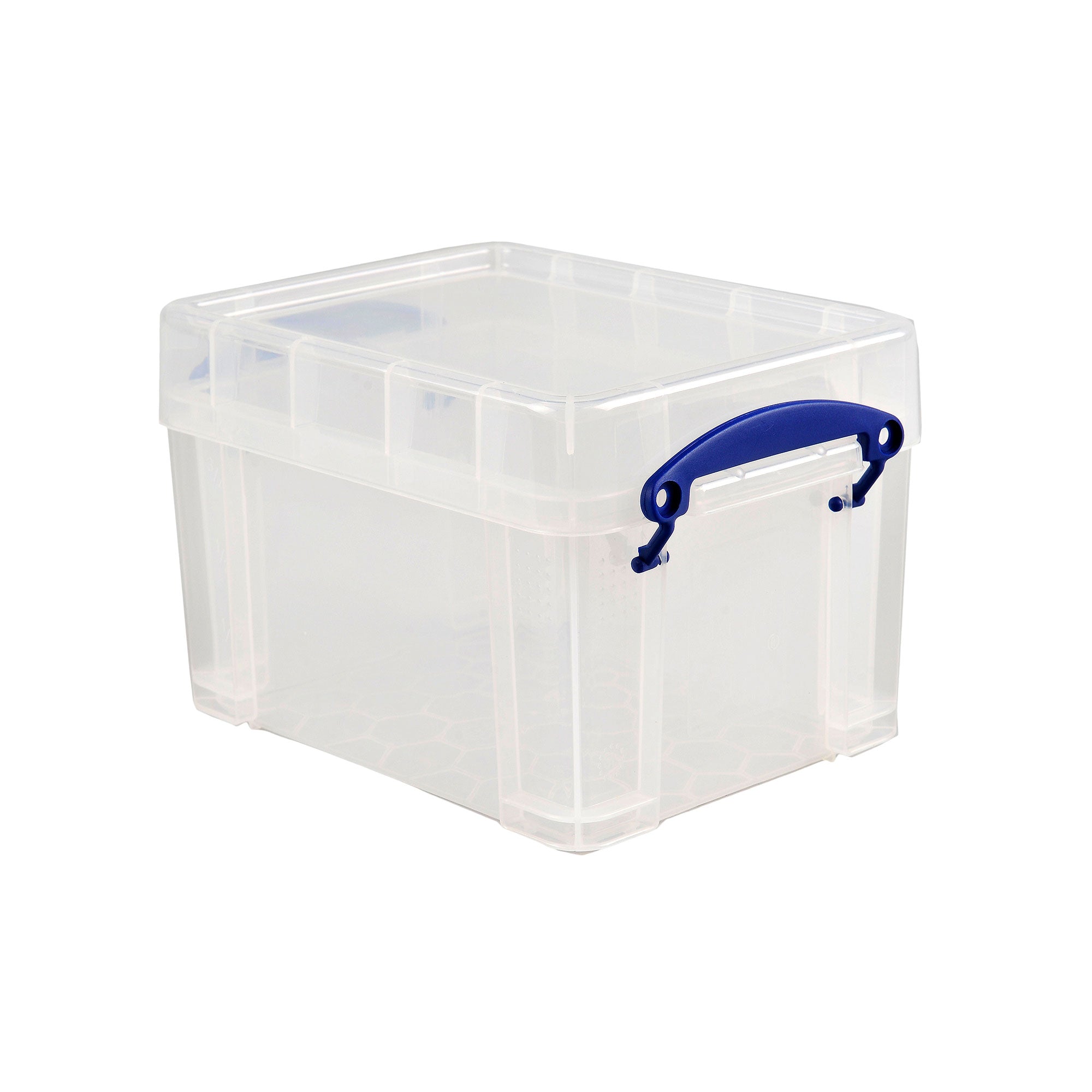 Really Useful Box 3 Liter Snap Lid Storage Bin for Music Storage, Clear (4 Pack) - VMInnovations
