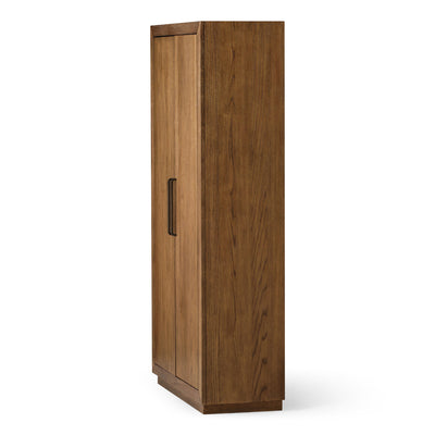 Maven Lane Uma Contemporary Wooden Cabinet in Refined Brown Finish