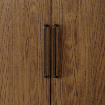 Maven Lane Uma Contemporary Wooden Cabinet in Refined Brown Finish (Open Box) - VMInnovations