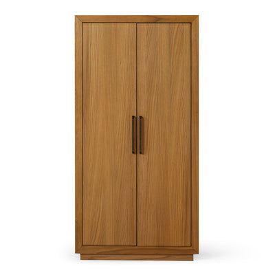 Maven Lane Uma Contemporary Wooden Cabinet in Refined Natural Finish