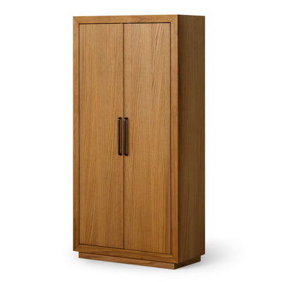 Maven Lane Uma Contemporary Wooden Cabinet in Refined Natural Finish - VMInnovations