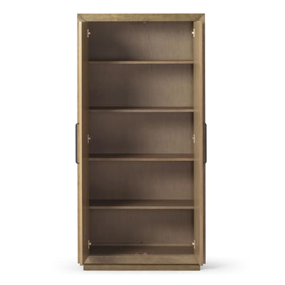 Maven Lane Uma Contemporary Wooden Cabinet in Refined Grey Finish - VMInnovations
