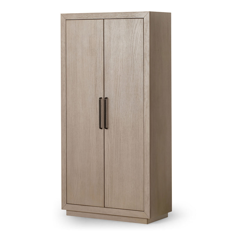 Maven Lane Uma Contemporary Wooden Cabinet in Refined White Finish (Open Box)