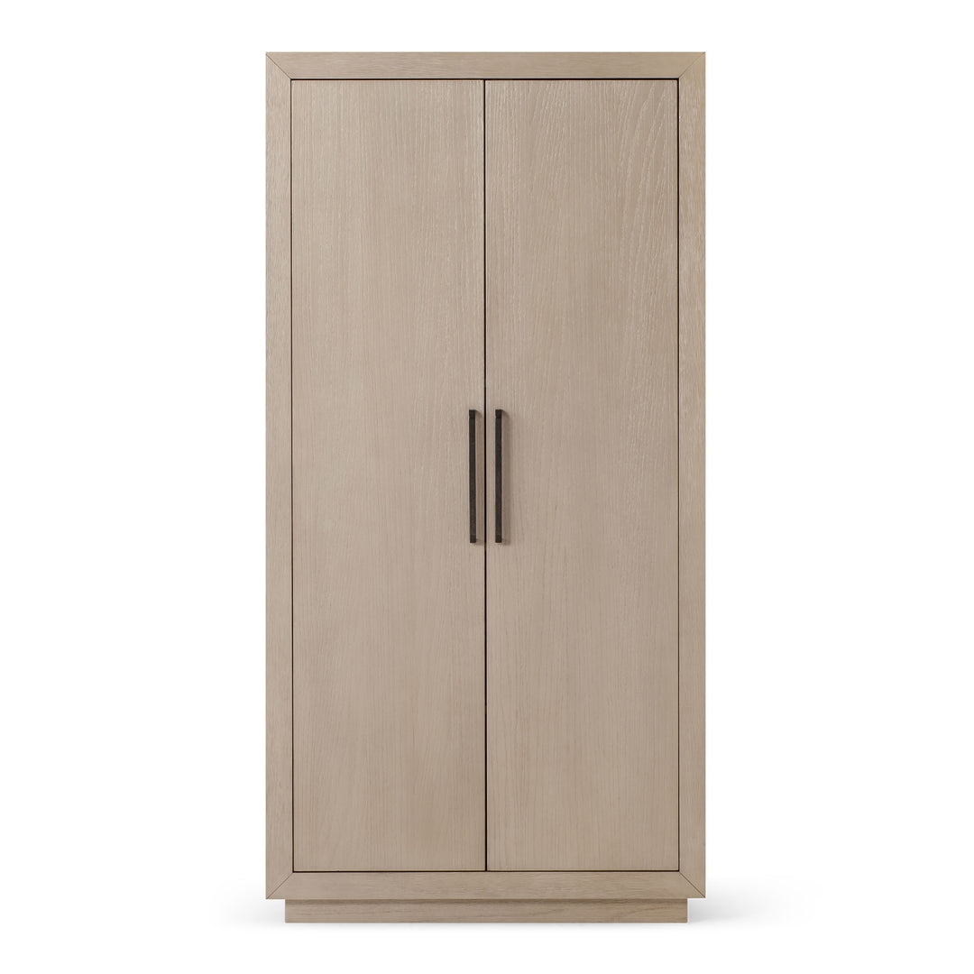 Maven Lane Uma Contemporary Wooden Cabinet in Refined White Finish (Open Box) - VMInnovations