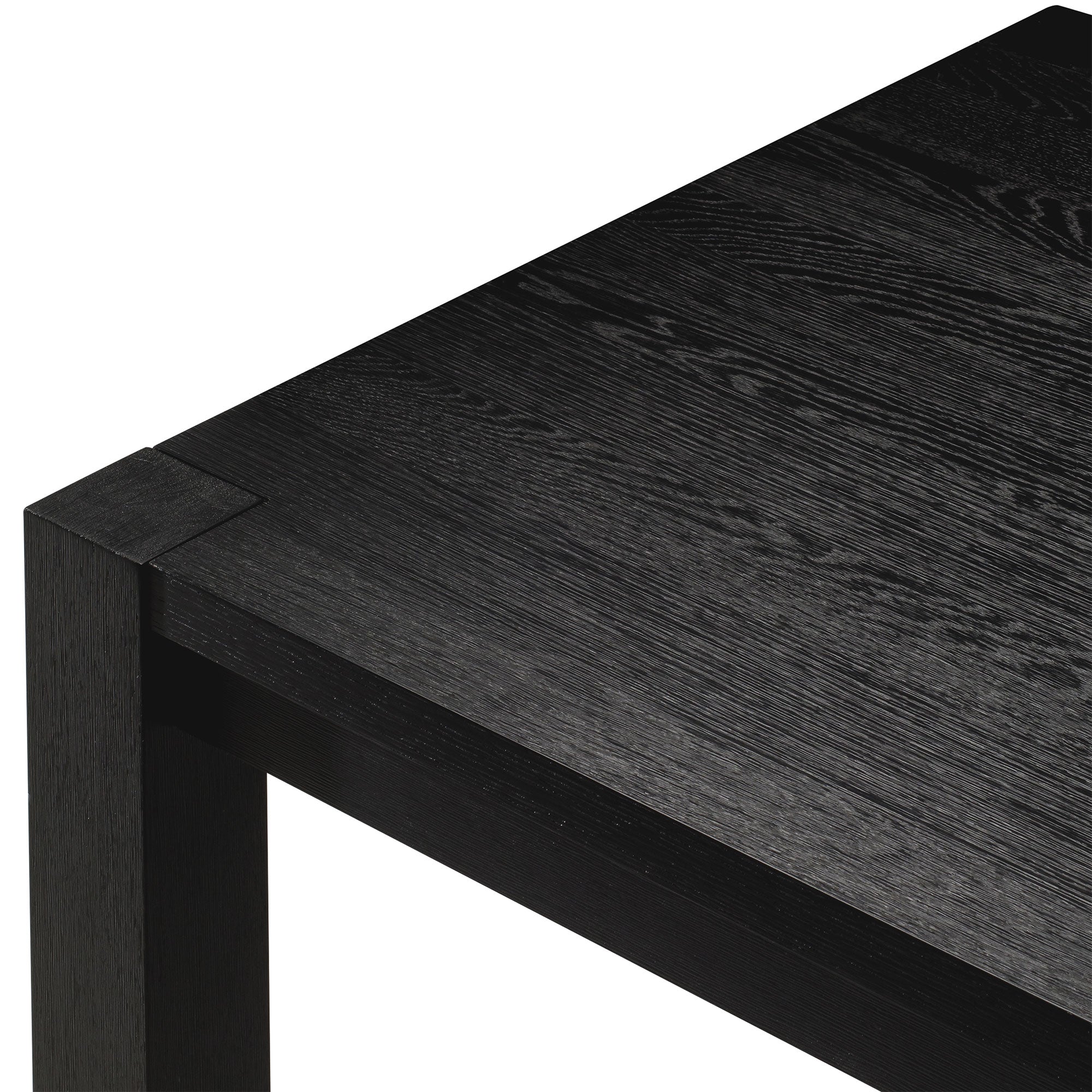 Maven Lane Cleo Contemporary Wooden Dining Table in Black Finish (For Parts)