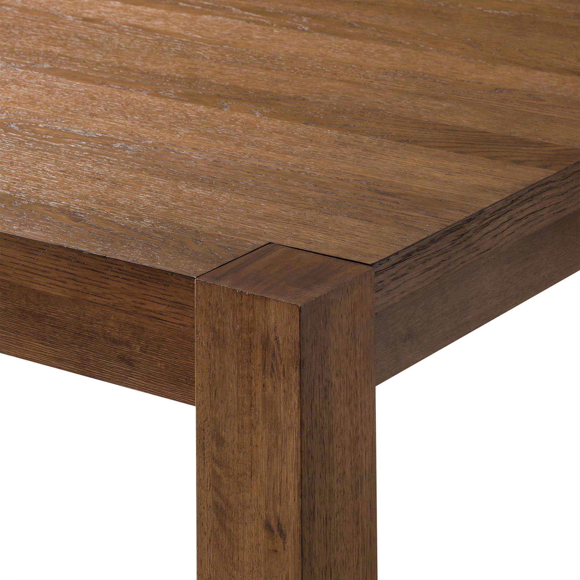 Maven Lane Contemporary Wooden Dining Table in Refined Brown Finish (For Parts)