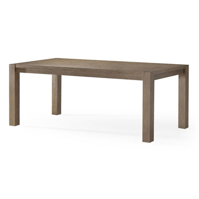 Maven Lane Cleo Contemporary Wooden Dining Table in Refined Grey Finish
