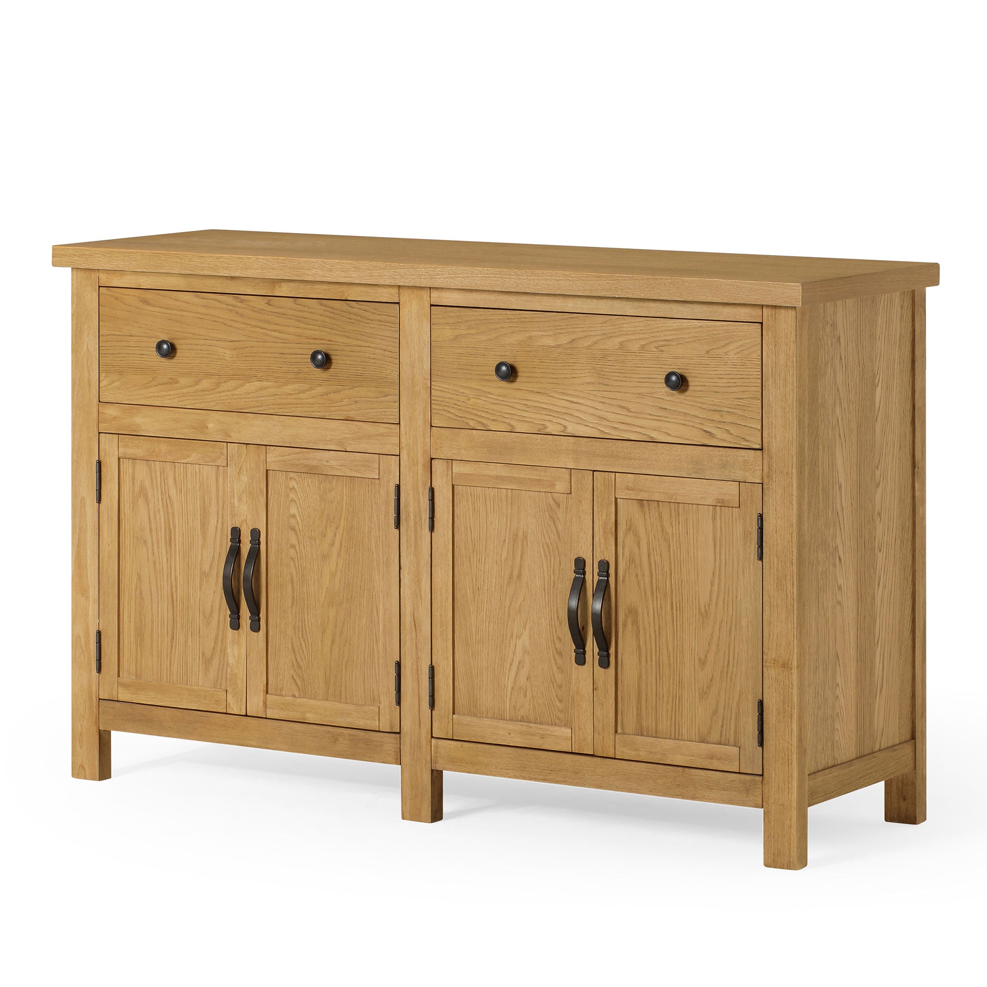 Maven Lane Felix Rustic Wooden Sideboard in Weathered Natural Finish (For Parts)