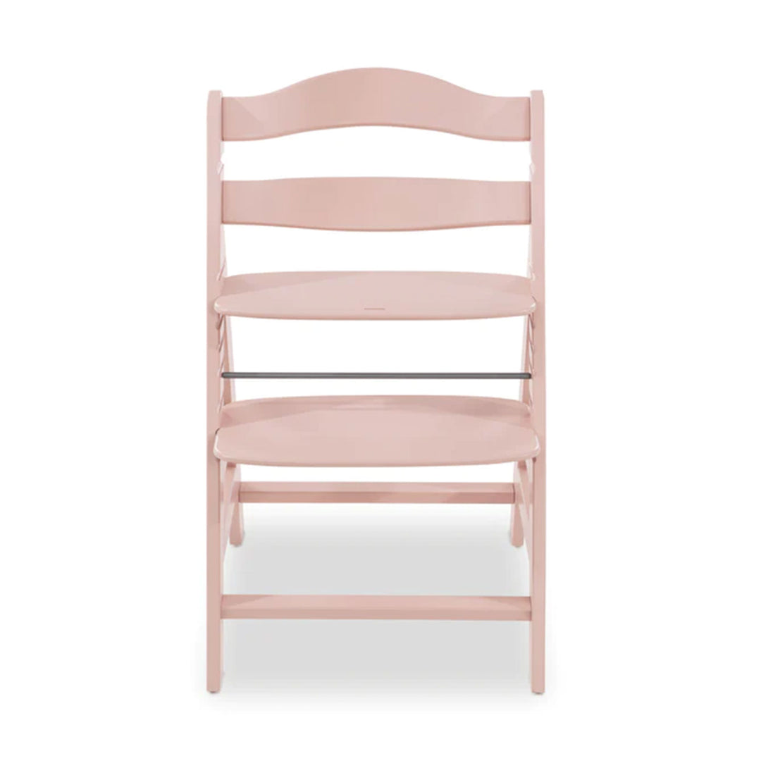 hauck Alpha+ Grow Along Adjustable Wooden Highchair, Beechwood, Rose Finish