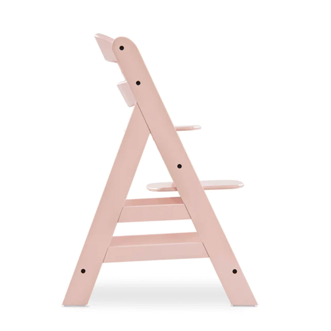 hauck Alpha+ Grow Along Adjustable Wooden Highchair, Beechwood, Rose Finish