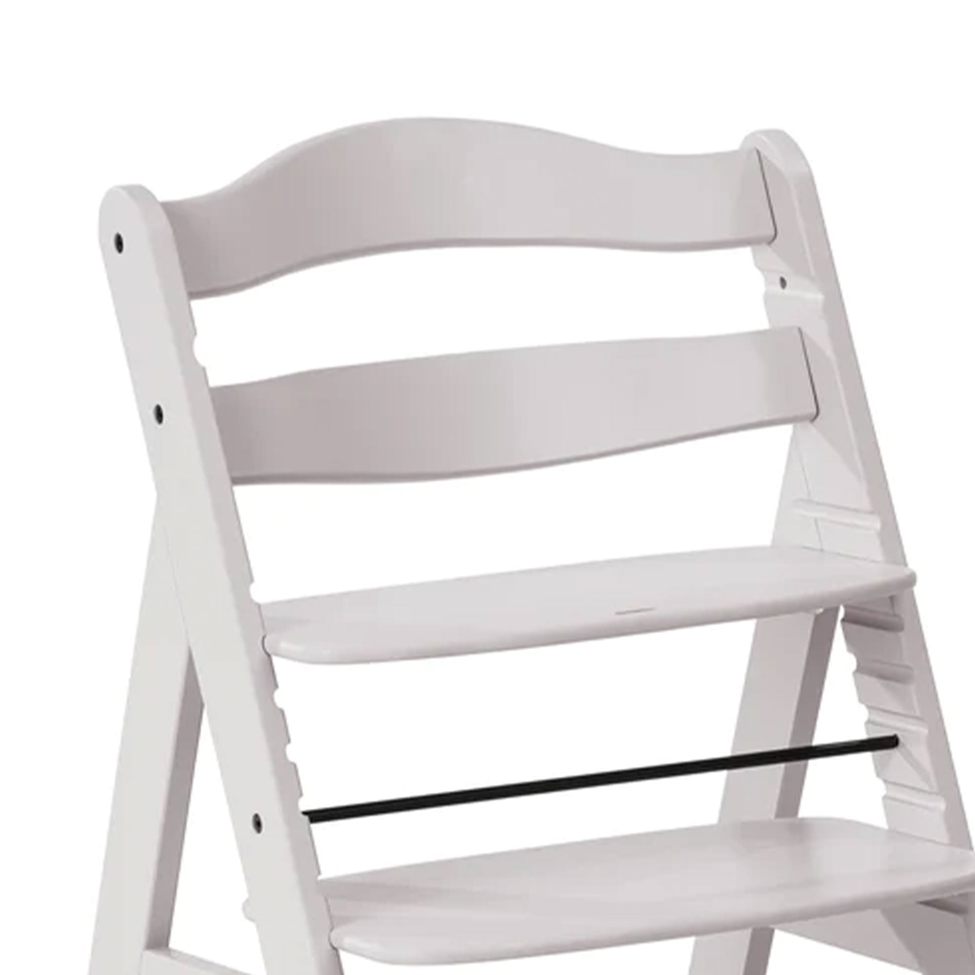 hauck Alpha+ Grow Along Adjustable Wooden Highchair, Beechwood, (Open Box) - VMInnovations