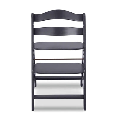 hauck Alpha+ Grow Along Seat Adjustable Wooden Chair Beechwood, Dark Grey Finish - VMInnovations