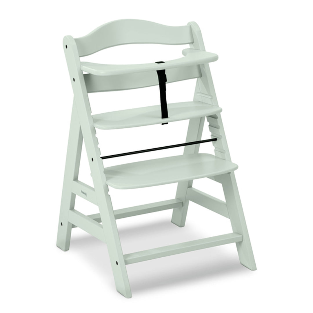 hauck Alpha+ Grow Along Adjustable Wooden Highchair, Beechwood,Mint Finish(Used)