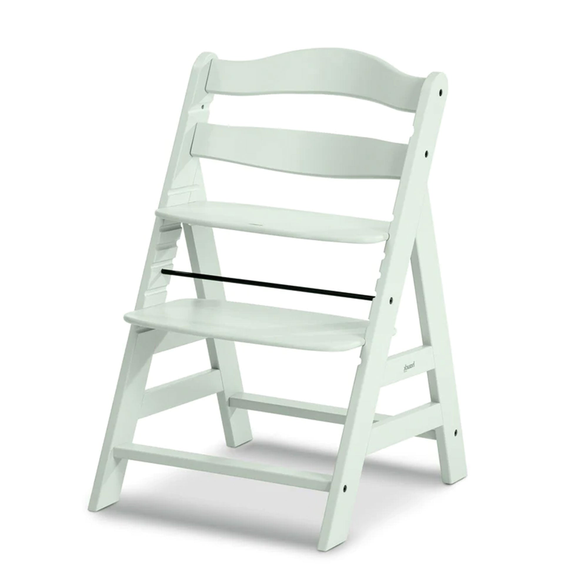 hauck Alpha+ Grow Along Seat, Adjustable Wooden Chair, Beechwood, Mint Finish - VMInnovations