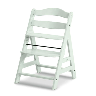 hauck Alpha+ Grow Along Seat, Adjustable Wooden Chair, Beechwood, Mint Finish - VMInnovations