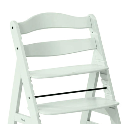 hauck Alpha+ Grow Along Adjustable Wooden Highchair, Beechwood, Mint (Open Box) - VMInnovations