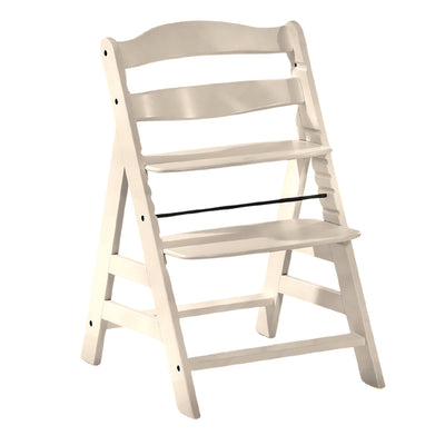 hauck Alpha+ Grow Along Seat, Adjustable Wooden Chair, Beechwood, Vanilla Finish