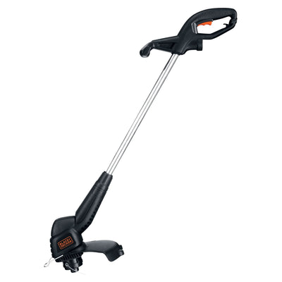 Black and Decker 2-in-1 Metal Electric Trimmer & Edger with 3.5 Amp Motor, Black - VMInnovations