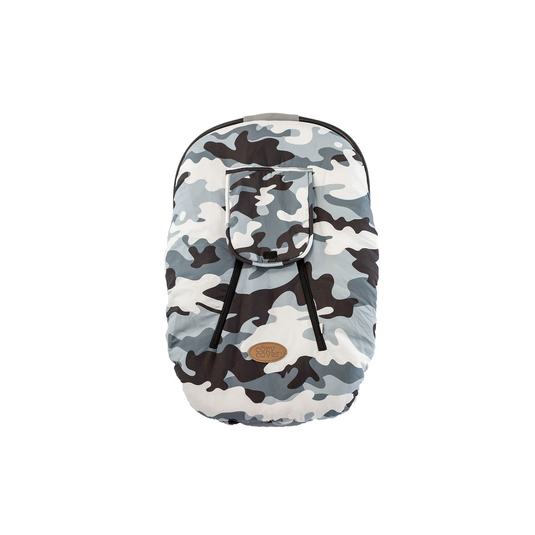 CozyBaby Original Infant Car Seat Cover w/ Dual Zippers, Camo (Open Box) - VMInnovations