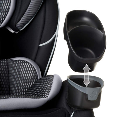 Evenflo EveryFit 39312376 4 in 1 Convertible Car Seat, 10 and Under, Olympus - VMInnovations