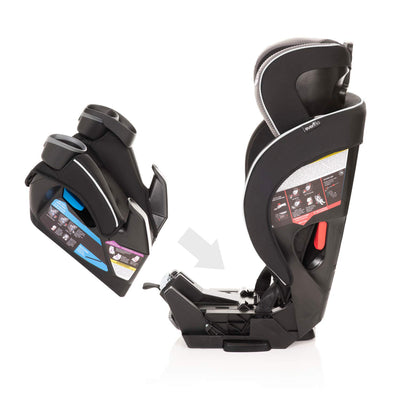 Evenflo EveryFit 39312376 4 in 1 Convertible Car Seat, 10 and Under, Olympus - VMInnovations