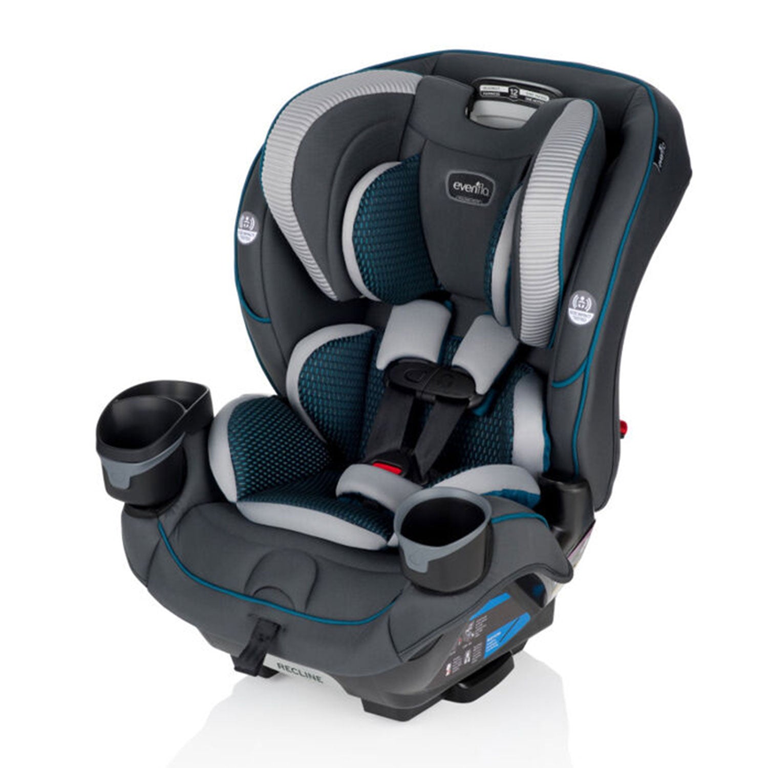 Evenflo EveryFit 39312379 4 in 1 Convertible Car Seat, 10 and Under, Sawyer