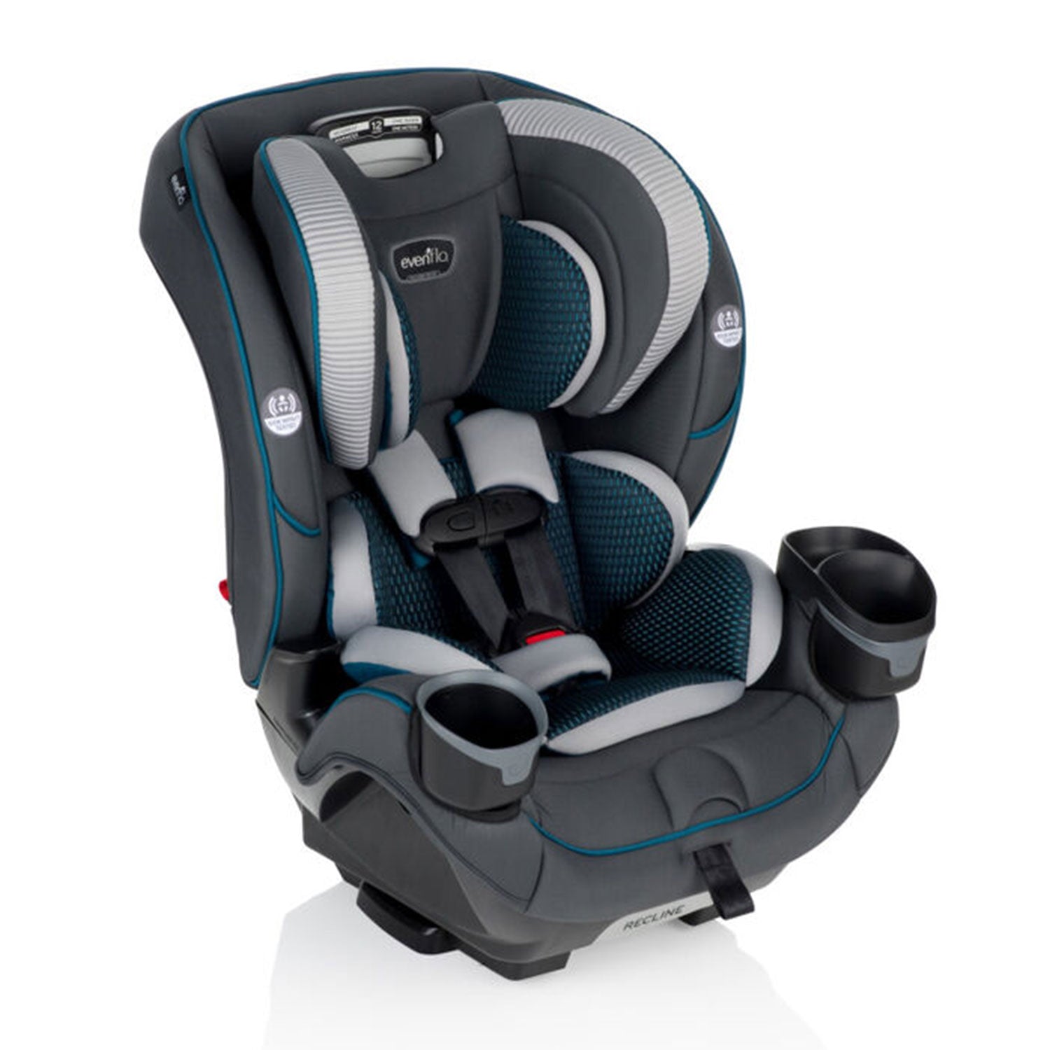 Evenflo EveryFit 39312379 4 in 1 Convertible Car Seat, 10 and Under, Sawyer
