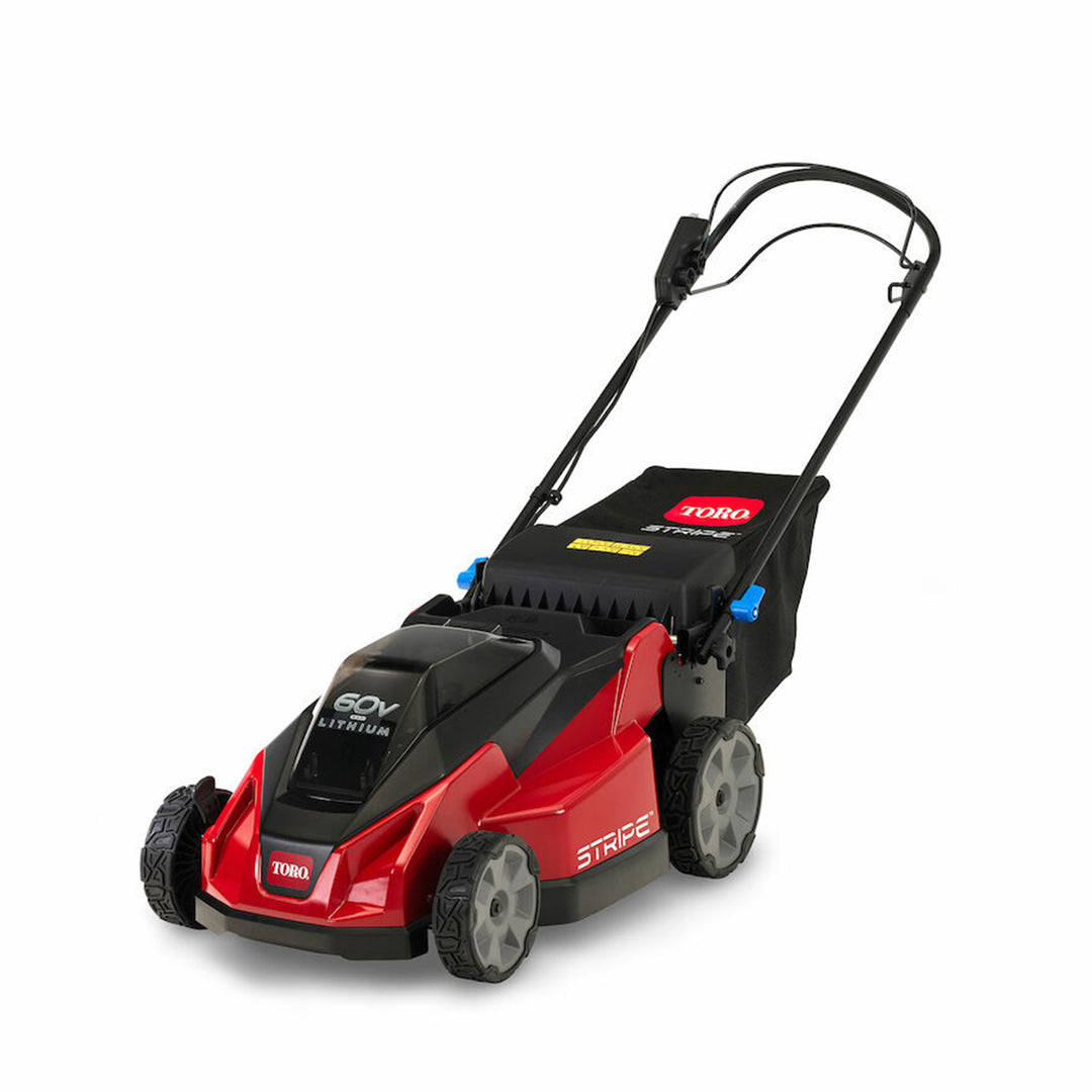 Toro Foldable 60-Volt 21" Stripe Electric Self Propelled Lawn Mower(Open Box)