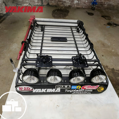Yakima Light Brackets Heavy Duty Steel Light Mount for Warrior Baskets(Open Box)