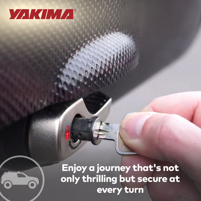 Yakima Car Rack System Component SKS Lock Cylinder Core Kit with Key (8 Pack)