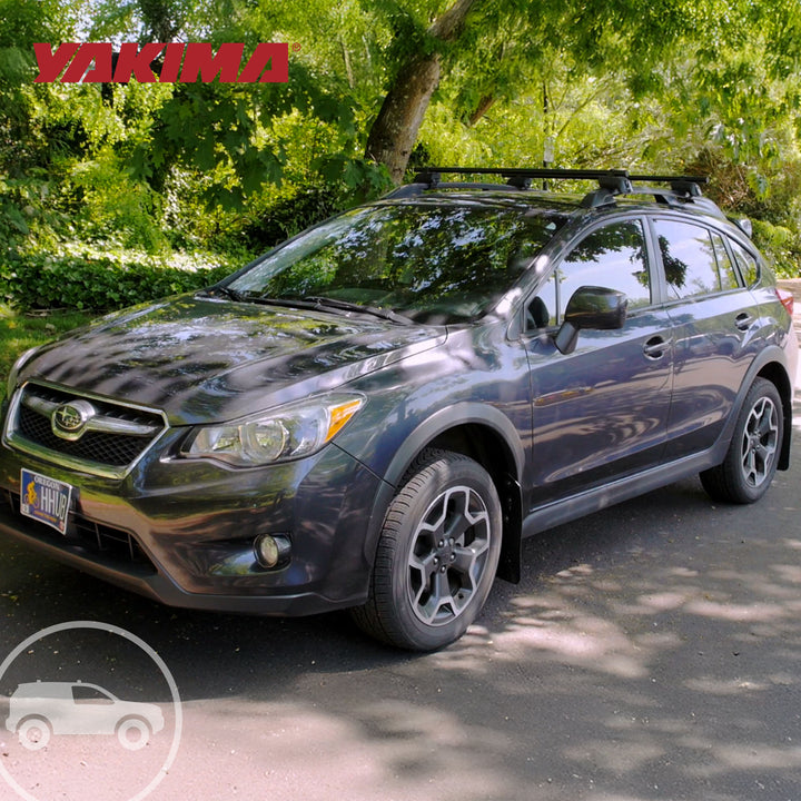 Yakima RoundBar XL 78 Inch Steel Round Roof Rack System Crossbars, 2Pc(Used) - VMInnovations