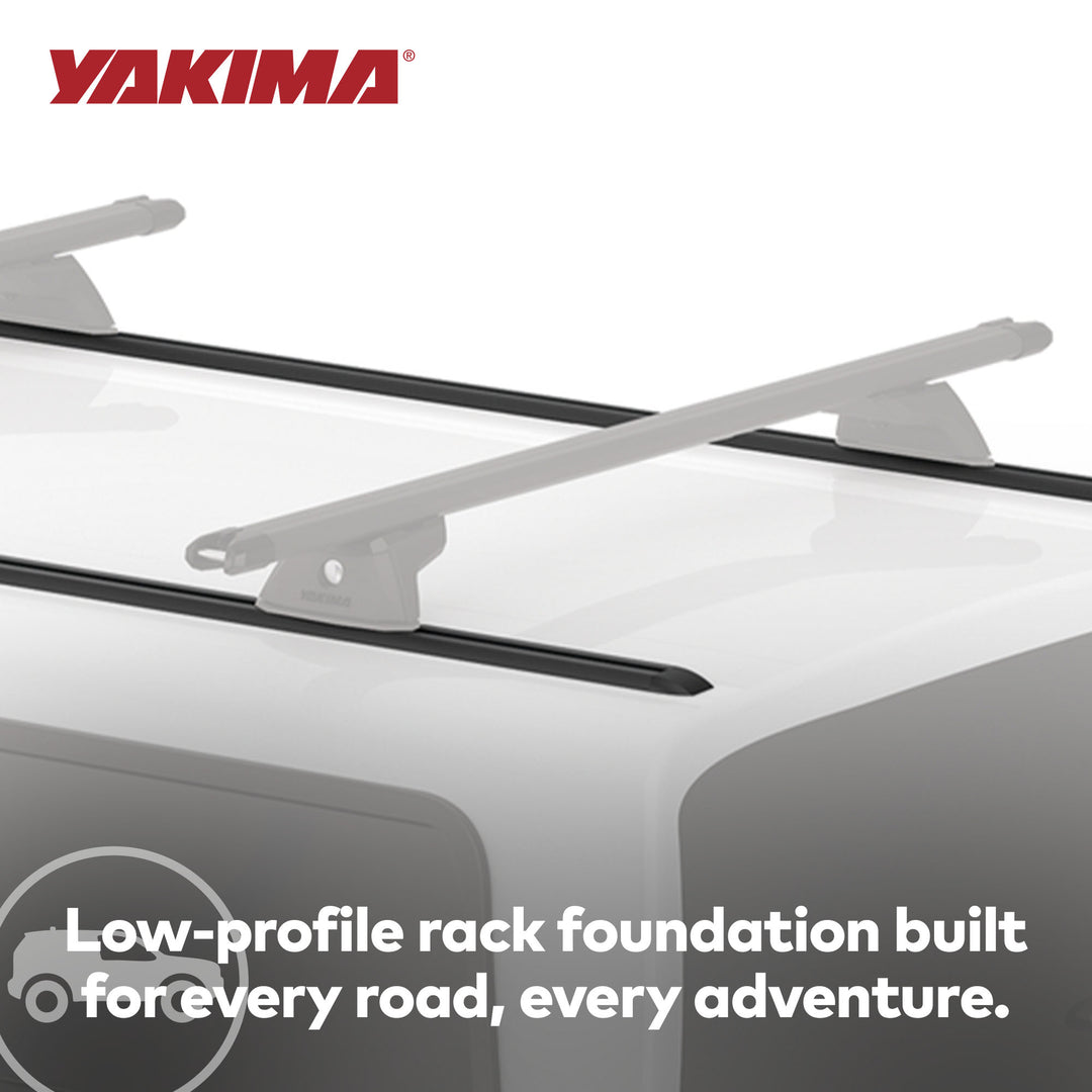Yakima Tracks 54 in. Roof Rack System Compatible w/TrackTower & Skyline Towers