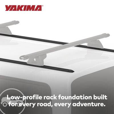 Yakima Tracks 54 in. Roof Rack System Compatible & Skyline Towers (Open Box) - VMInnovations