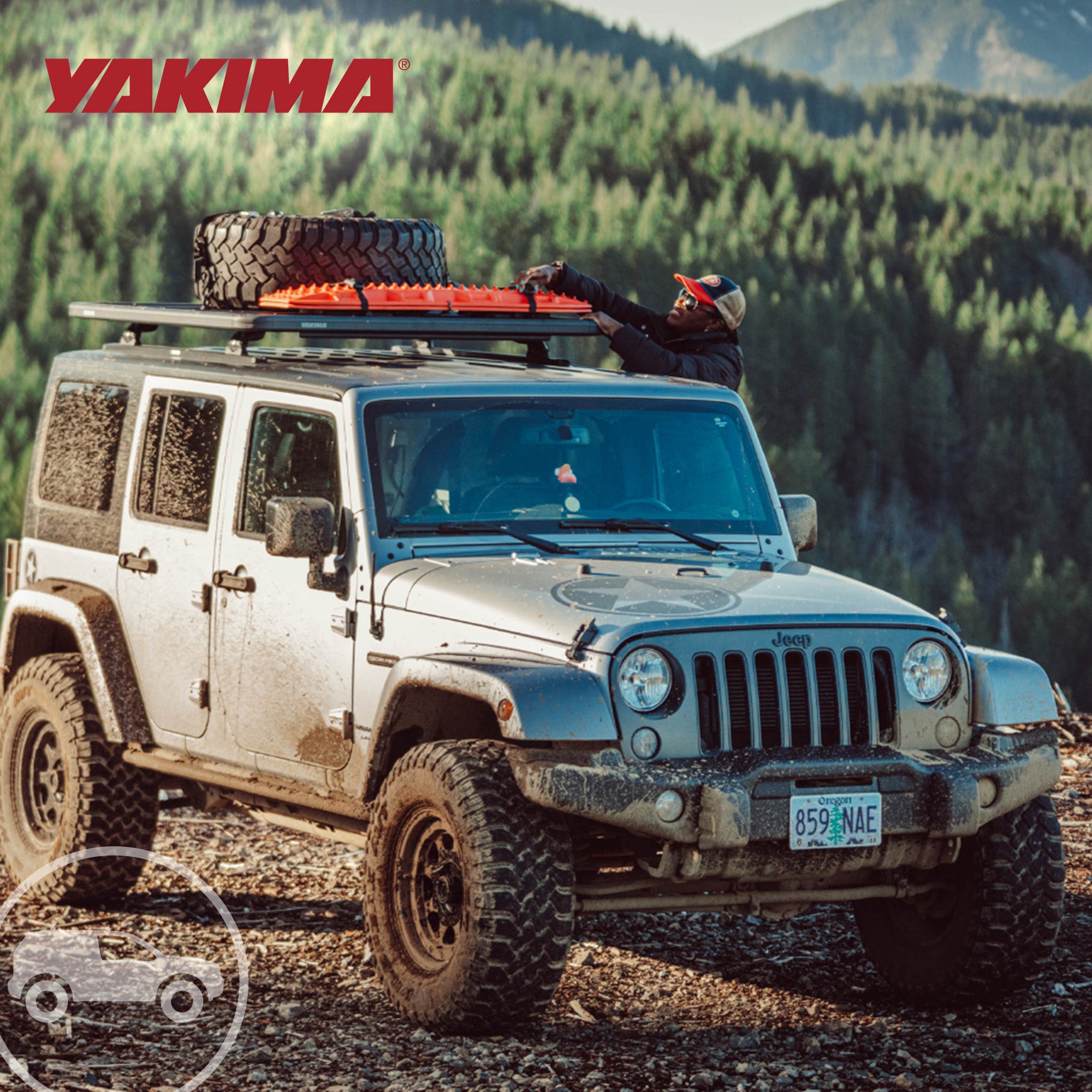 YAKIMA Landing Pad 7 Fixed Point Mount Kit Compatible w/SkyLine Towers(Open Box) - VMInnovations