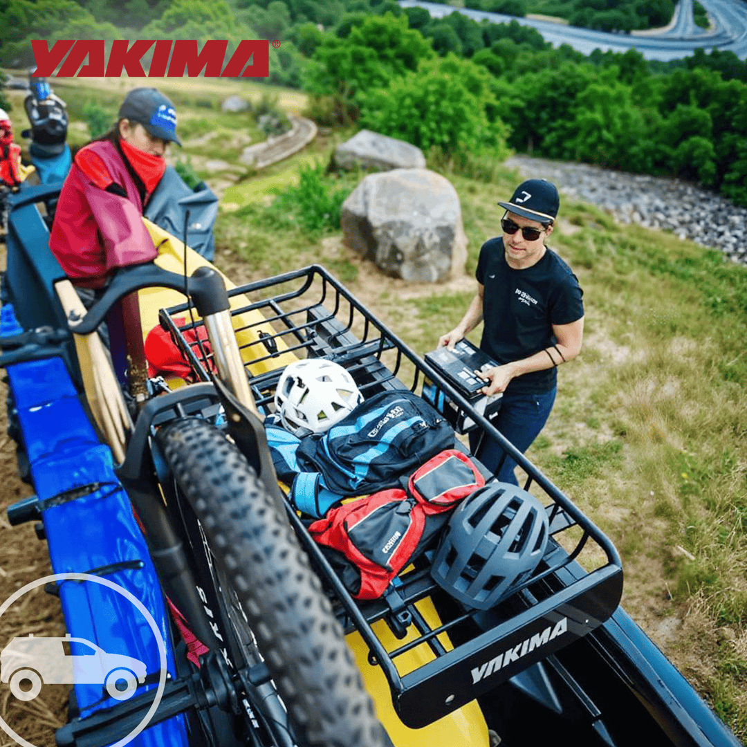 YAKIMA Locking Brackets for Securing Rooftop Warrior Baskets, Set of 2(Open Box)