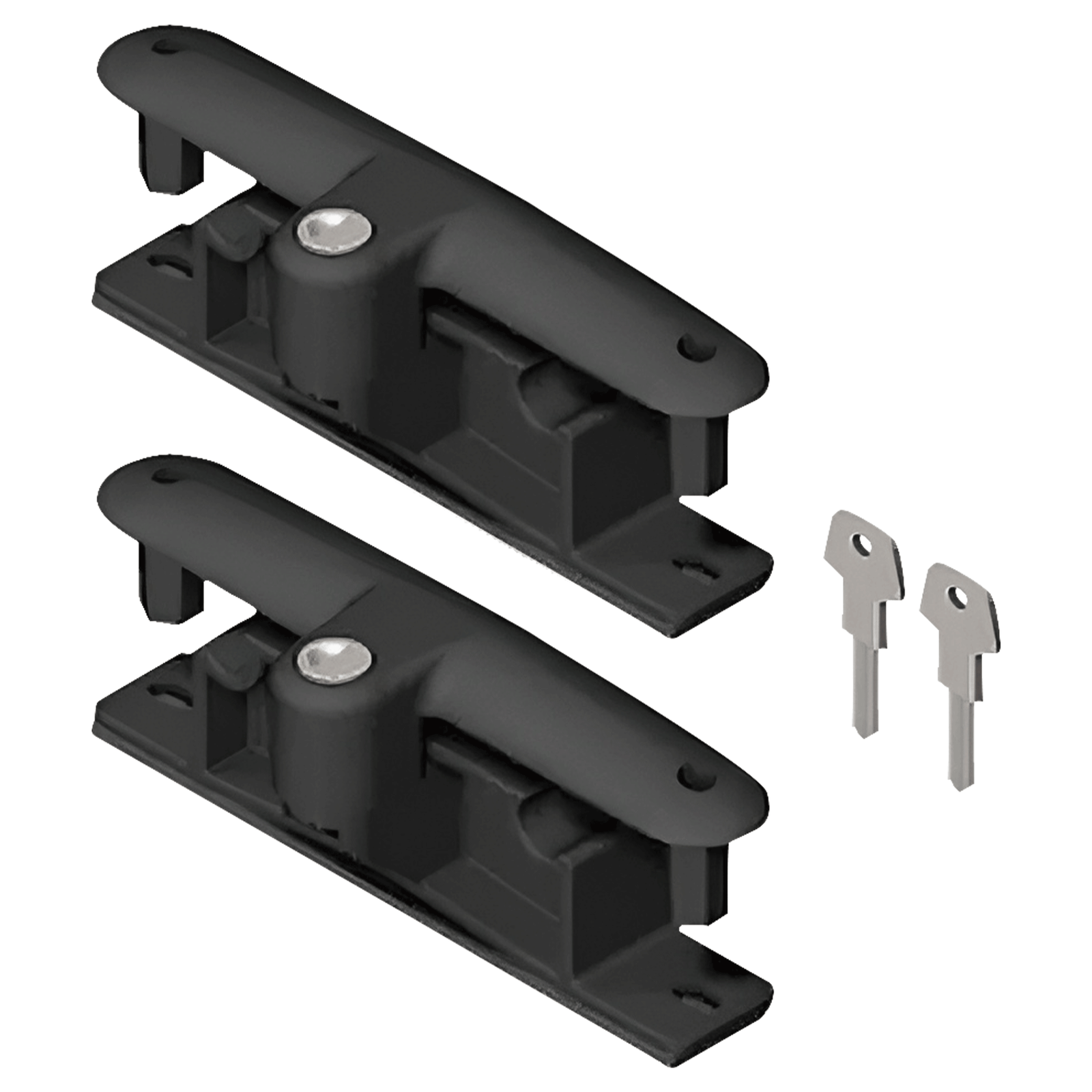 YAKIMA Locking Brackets for Securing Rooftop Cargo Warrior Baskets, Set of 2 - VMInnovations