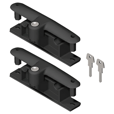 YAKIMA Locking Brackets for Securing Rooftop Warrior Baskets, Set of 2(Open Box) - VMInnovations